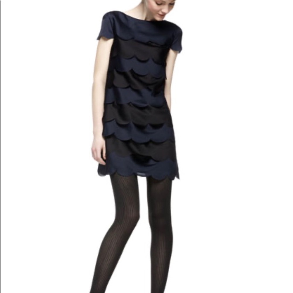 Ali Ro Scalloped Dress, Size 6
